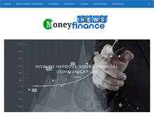 Tablet Screenshot of moneyfinancenews.com